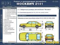  Москвич 2141: Эксплуатация автомобилей Москвич