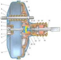  ВАЗ 2115: Вакуумный усилитель тормозов