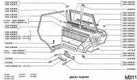  ВАЗ 2101: Стекла на задние двери