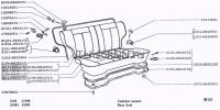  ВАЗ 2105: Заднее сидение