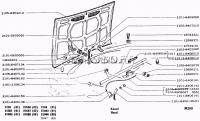  ВАЗ 2105: замки на копот подскажите