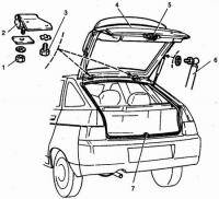  ВАЗ 2111: Замок багажника