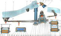 Волга : Пружины в задней подвески